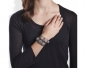 Preview: NOOSA Leder Armband doppelt, Schokobraun