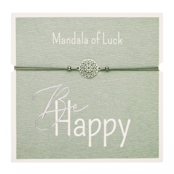Armband BE HAPPY - Mandala des Glücks