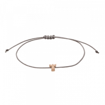 Preview: Freundschaftsarmband  "Schutzengel" rosé-vergoldet