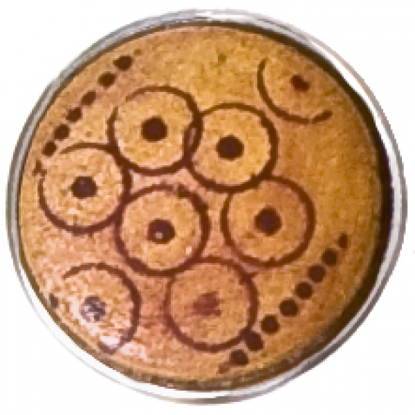 AFRICAN ART-lightbrown-wood