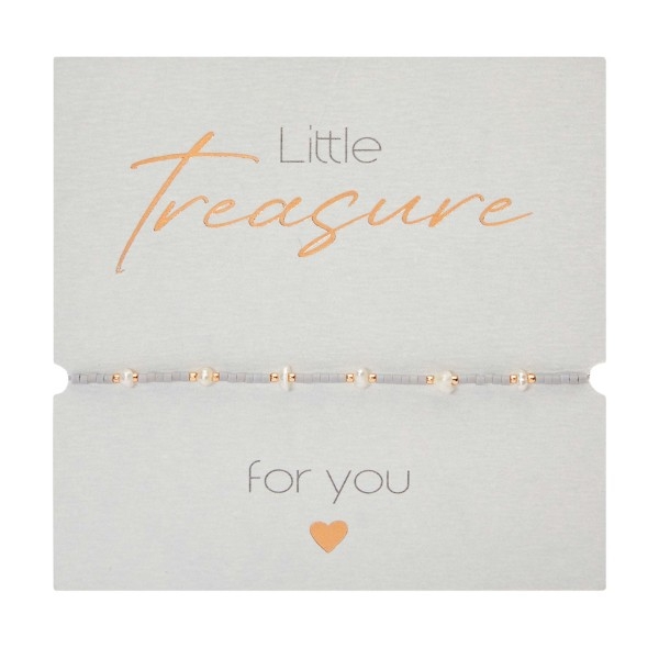 Armband LITTLE TREASURE - grau