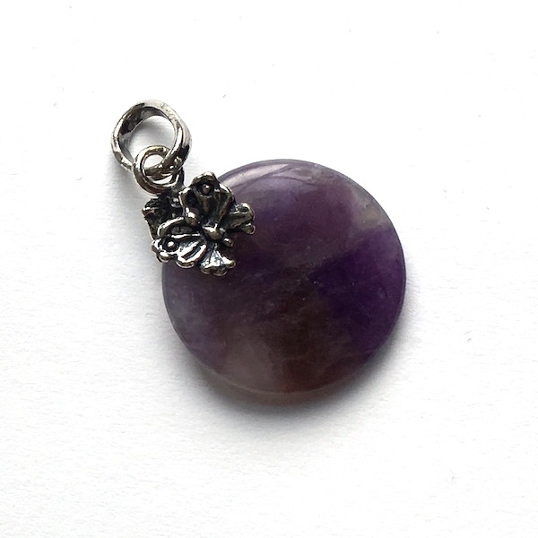 Raspini - Linse Amethyst mit Schmetterling