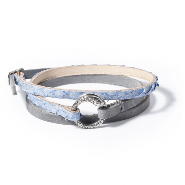 NOOSA Petite bracelet - Venus Ring Relic light grey